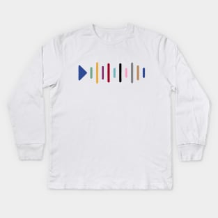 Eras Tour Albums Music Player Kids Long Sleeve T-Shirt